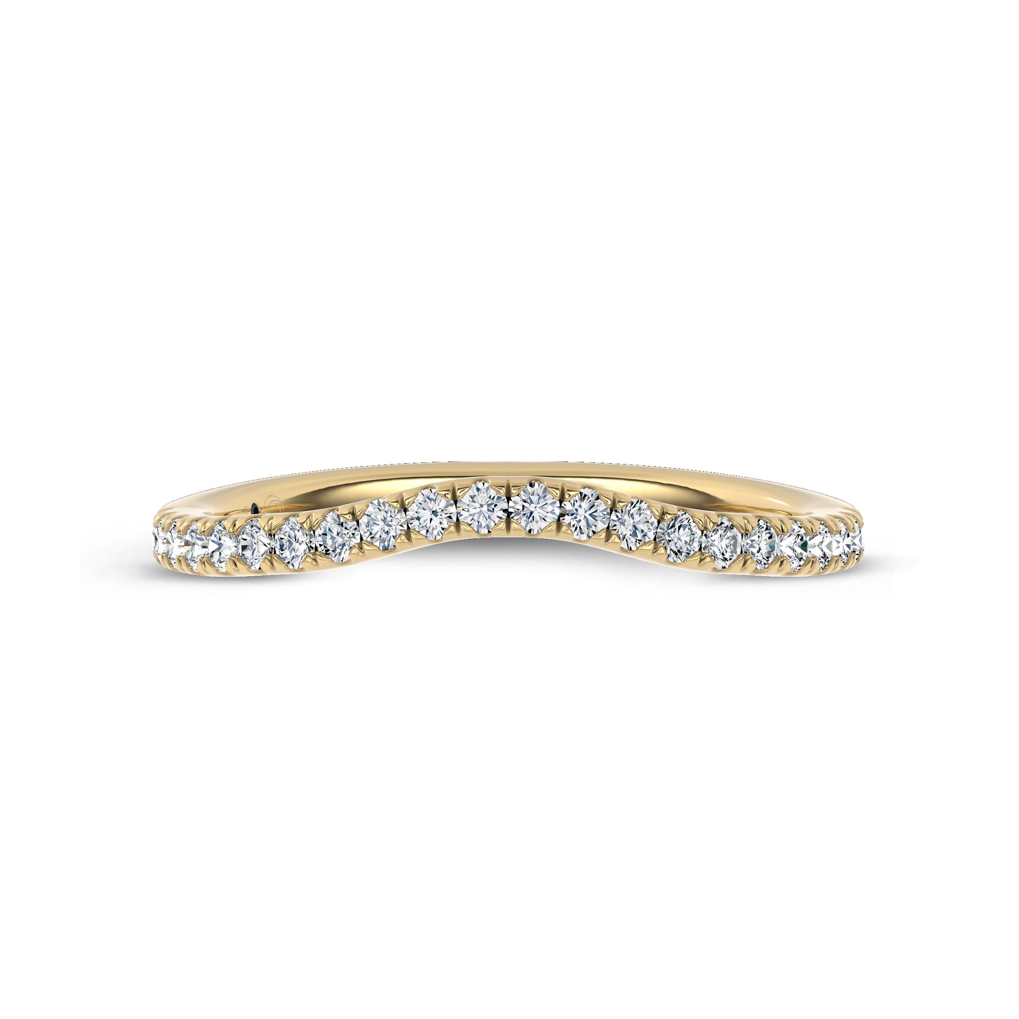 Serenade Contoured Pavé Band by Christian Siriano