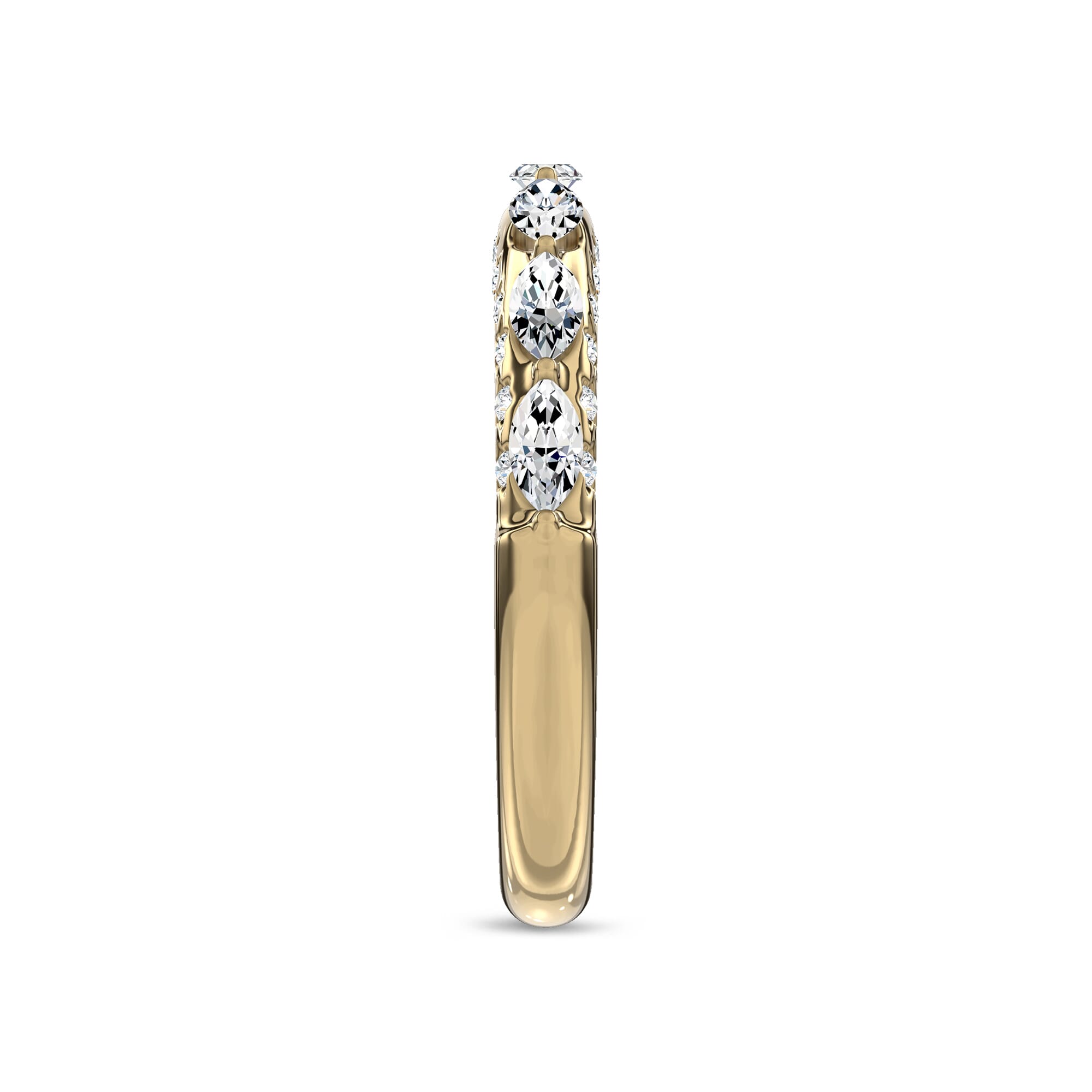 Fireworks Marquise Diamond Band