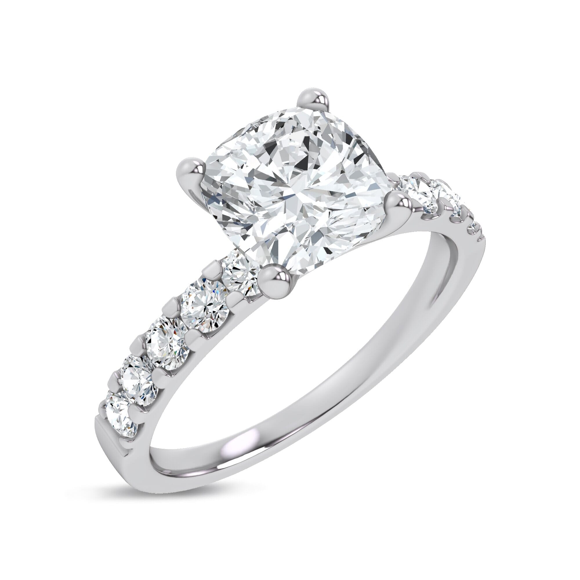 14K White Gold Jules Classic Lab Engagement Ring (1/2ct. tw.)