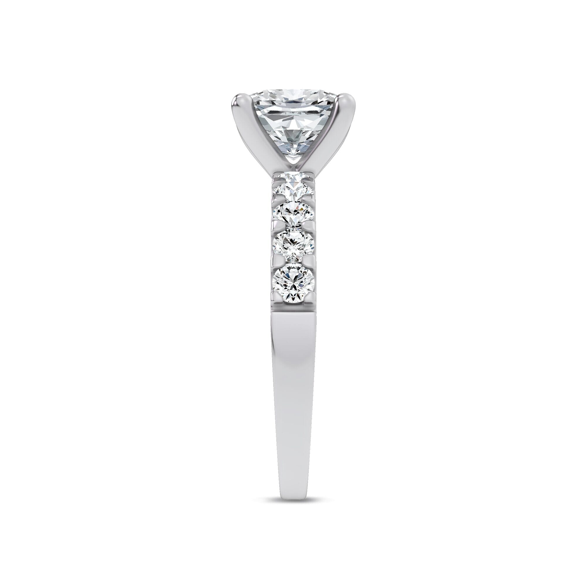14K White Gold Jules Classic Lab Engagement Ring (1/2ct. tw.)