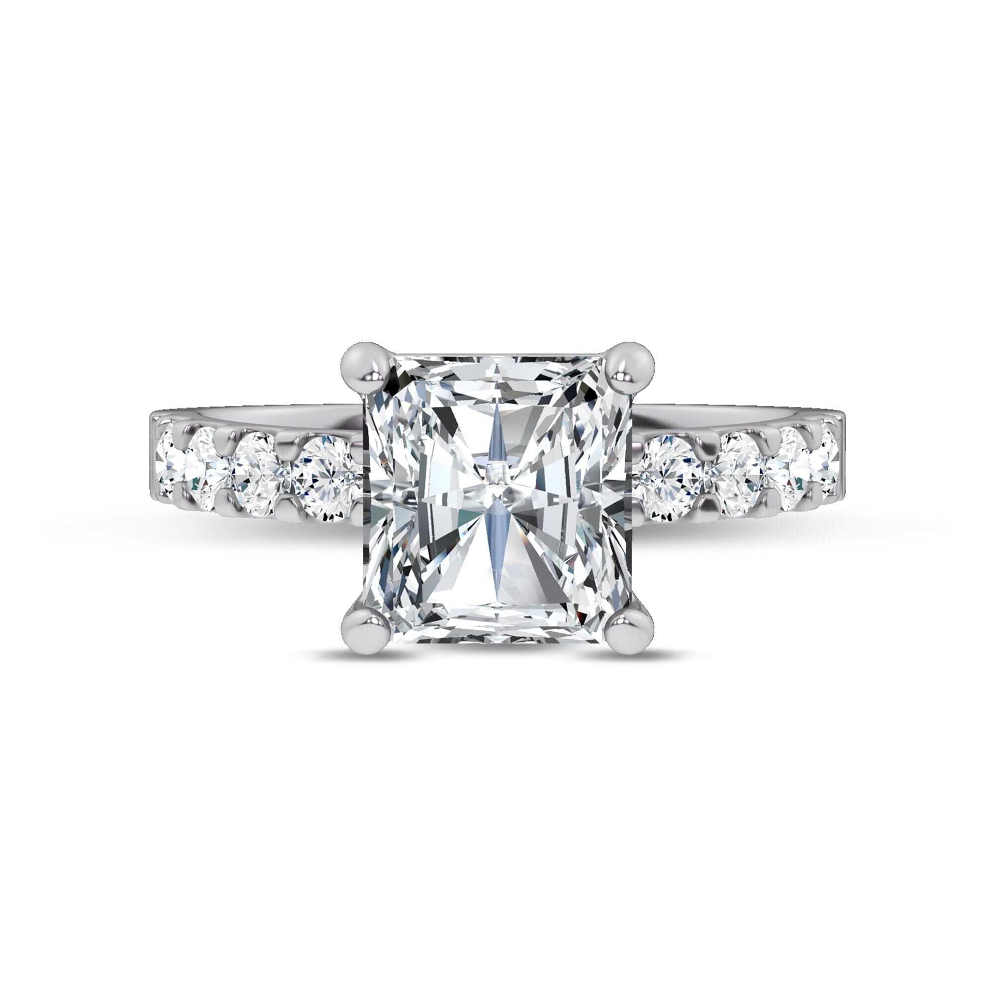 14K White Gold Jules Classic Lab Engagement Ring (1/2ct. tw.)
