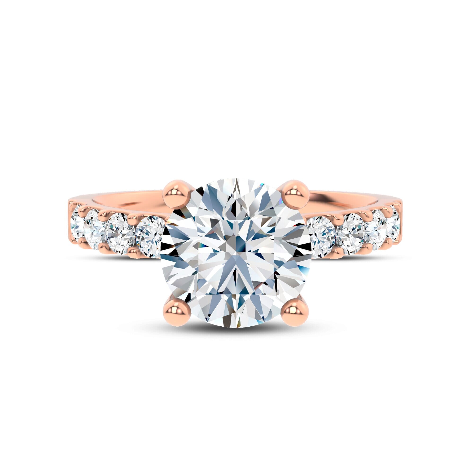 18K Rose Gold Jules Classic Lab Engagement Ring (1/2ct. tw.)